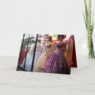 Carte fiançailles personnalisée