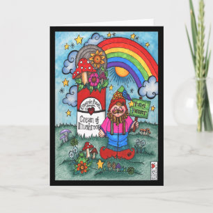 Carte Fiche champignons pour l'éternité