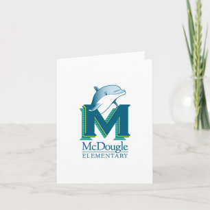 Carte Fiche de note pour dauphin McDougle