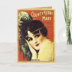 Carte Fiche vintage - Country Kerry