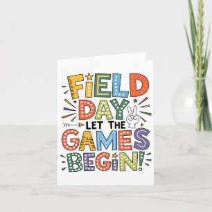 Carte Field Day 2025 Laisser Les Jeux Commencer Les Ense