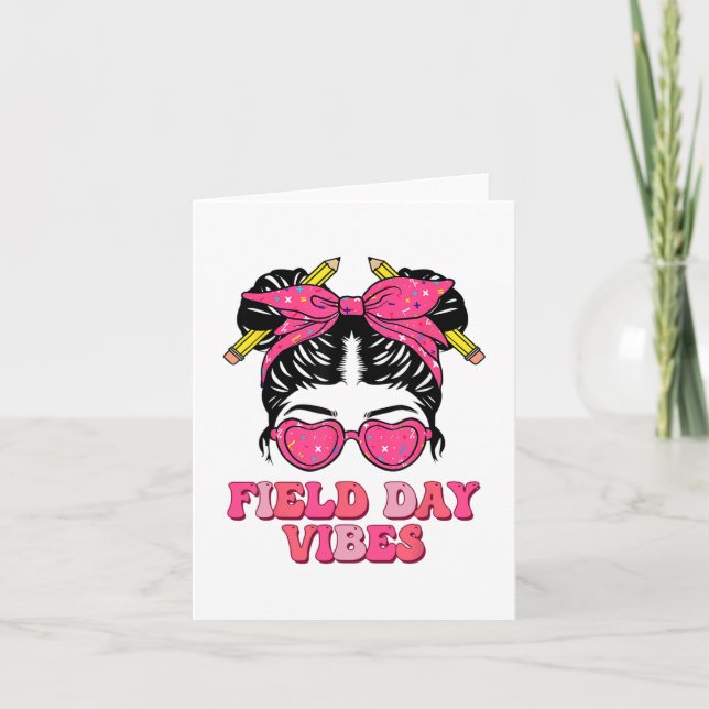 Carte Field Day Chemise Enseignant Enfants Field Day 202 (Devant)