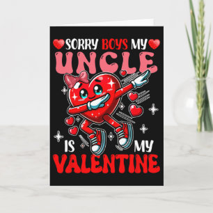 Carte Fier de mon oncle est mon cœur de dabbing de la Sa