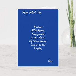 Carte Fier de t'appeler papa