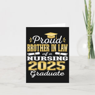 Carte Fier Frère En Droit Cl De 2025 Diplômé En Soins In