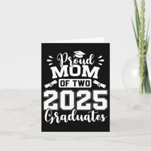 Carte Fier Maman De Deux Diplômés De 2025