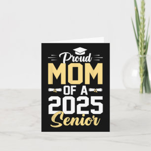 Carte Fier Maman D'Un 2025 Senior 2025 Cl De 2025 Gradua