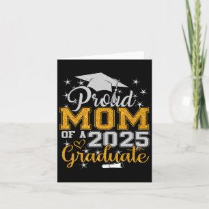 Carte Fier Maman D'Un Diplômé 2025 Cl Graduation Senior