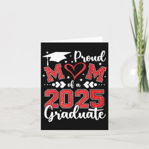 Carte Fier Maman D'Un Graduate Maman 2025 Graduation 202