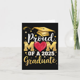 Carte Fier Maman D'Une Maman 2025 Graduate Maman Graduat