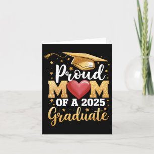 Carte Fier Maman D'Une Maman 2025 Graduate Maman Graduat