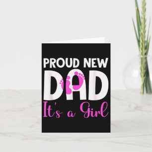 Carte Fier Nouveau Papa. C'est Une Fille Bientôt Papa Fê