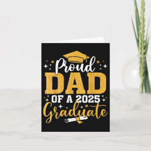 Carte Fier Papa D'Un Cl De 2025 Diplômé Senior 2025 Gra