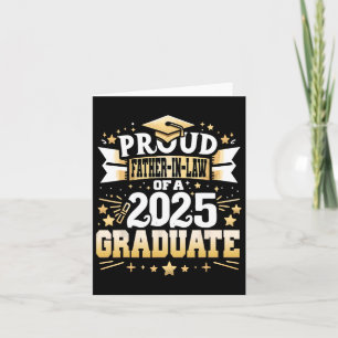 Carte Fier Père-En-Beau D'Un Cl De 2025 Graduate Gradu