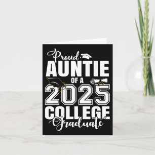 Carte Fier Tante D'Un Diplôme De Diplôme De 2025 Au Coll