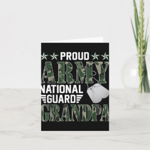 Carte Fière armée Garde nationale Grand-père Famille mil
