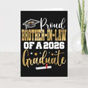 Carte Fière beau-frère d'un diplômé de la promotion 2026