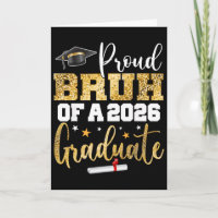 Fière Bruh D'une Cl De 2026 Diplômé(e) Senior Dipl