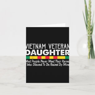 Carte Fière fille d'un vétéran du Vietnam _1