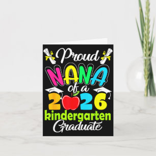 Carte Fière maman de la maternelle diplômée de 2026
