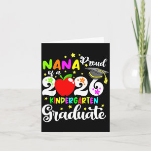 Carte Fière maman de mamans diplômées de maternelle 2026