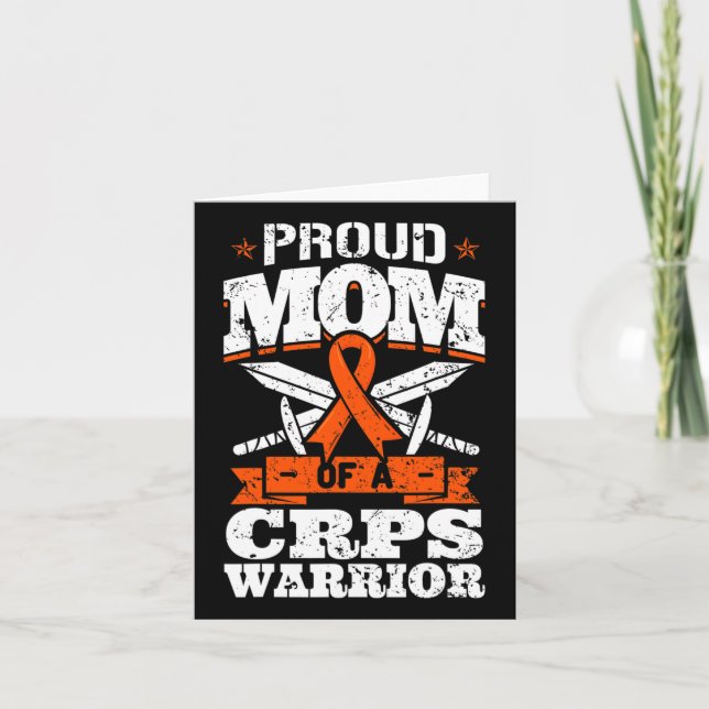 Carte Fière Maman D'Un Militaire Des Crps Warrior Rsd Se (Devant)
