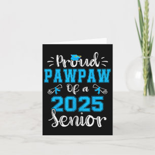 Carte Fière Pawpaw D'Un Cl De 2025 Diplômé Supérieur 202