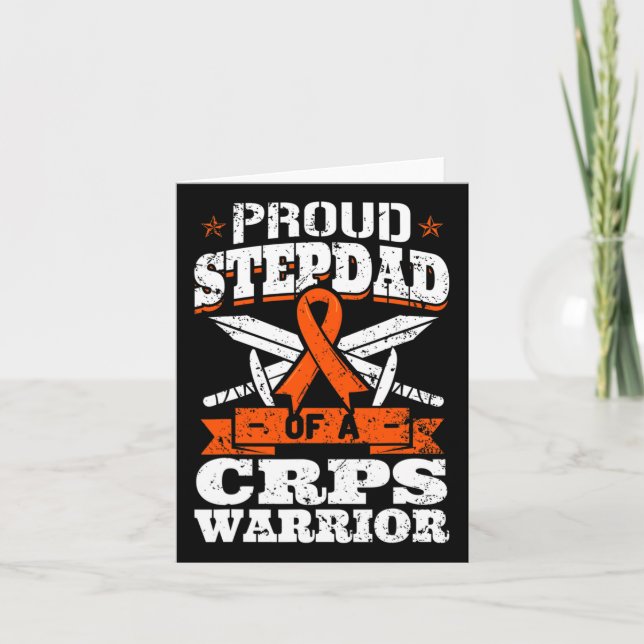 Carte Fière Stepdad D'Un Militaire Des Crps Guerrier Rsd (Devant)
