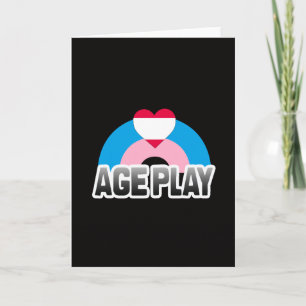 Carte Fierté de jeu d'âge