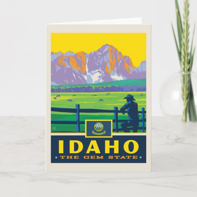 Carte Fierté de l'État | Idaho (Devant)
