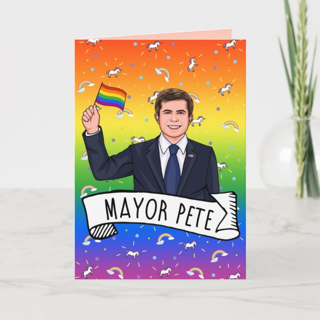 Carte Fierté du maire Pete (Devant)