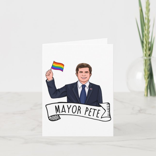 Carte Fierté du maire Pete (Devant)