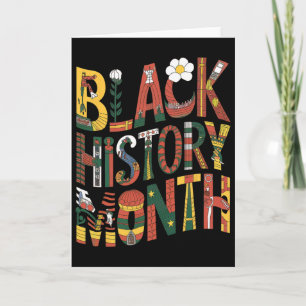 Carte Fierté du Mois de l'histoire des Noirs _1 