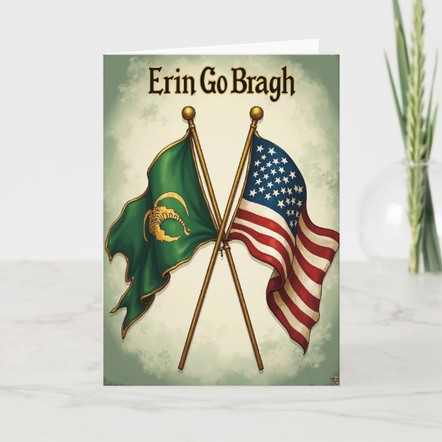 Carte Fierté Irlandaise Forever (Devant)