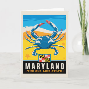 Carte Fierté   le Maryland d'état