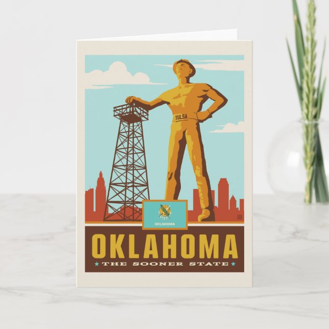 Carte Fierté | l'Oklahoma d'état (Devant)