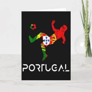 Carte Fierté portugaise Football Futebol Portugal