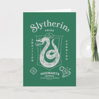 Carte Fierté SLYTHERIN™ Ambition Ruse Blason