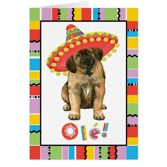 Carte Fiesta Leonberger (Devant)