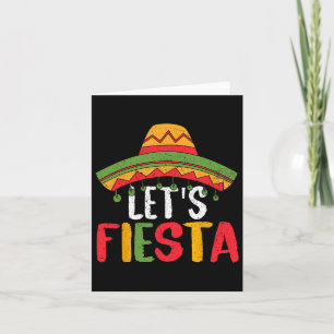 Carte Fiesta Mexicaine Cinco De Mayo 1