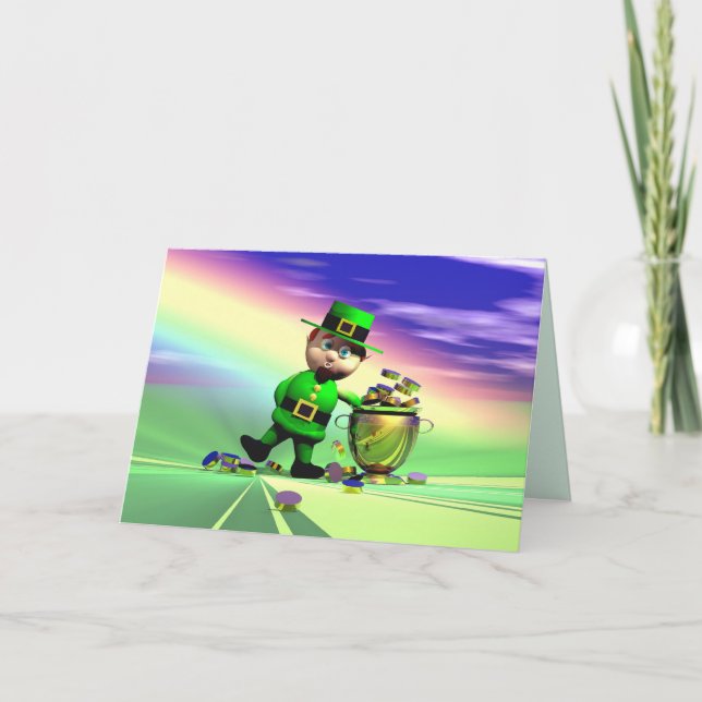 Carte Fièvre d'or de la Saint-Patrick (Devant)