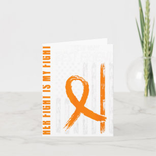 Carte Fight Is My Fight Best Friend Leukemia Sensibilisa