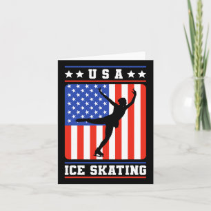 Carte Figure Patinage Usa Patinage sur glace