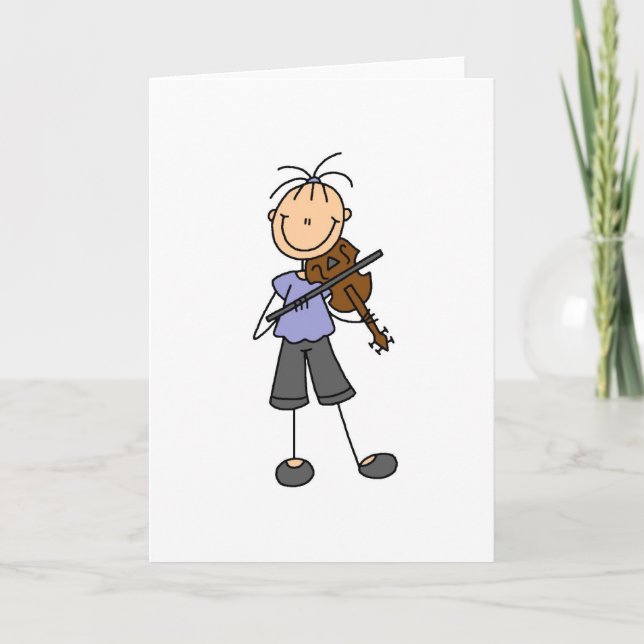 Carte Figure Stick Fiddle (Devant)