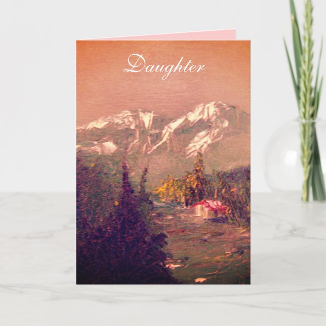 Carte fille (Devant)