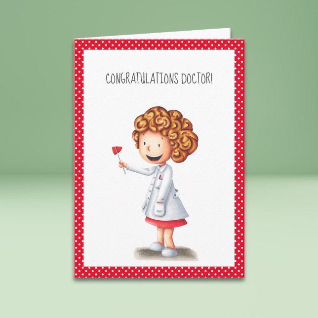 Carte Fille avec un marteau réflexe Docteur (Créateur téléchargé)