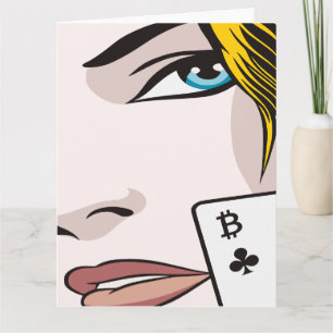 Carte Fille Bitcoin