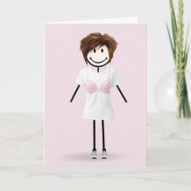Fille Bonhomme Allumette Survivante du Cancer du S