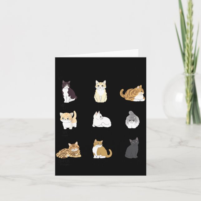 Carte Fille Chrétienne Dieu Dit Que Je Suis Chat Jésus F (Devant)