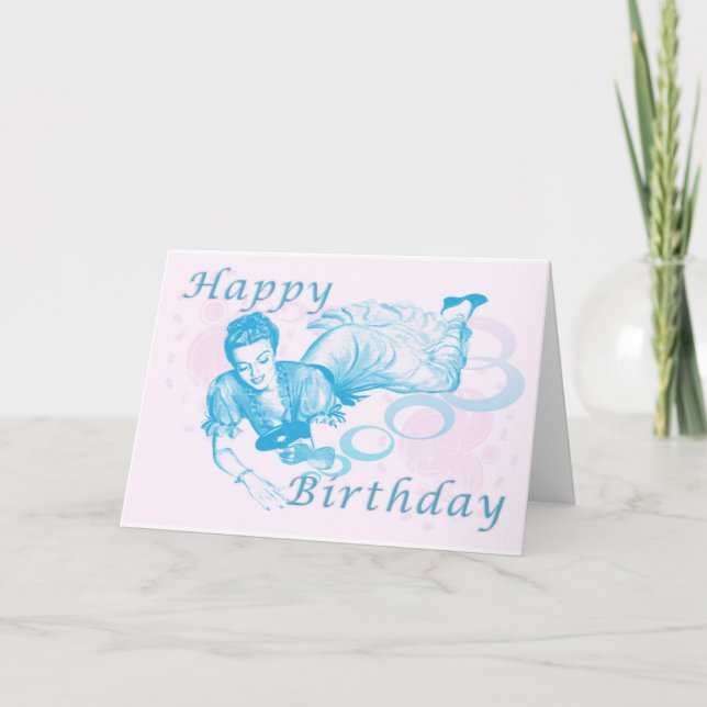 Carte Fille d'anniversaire (Devant)